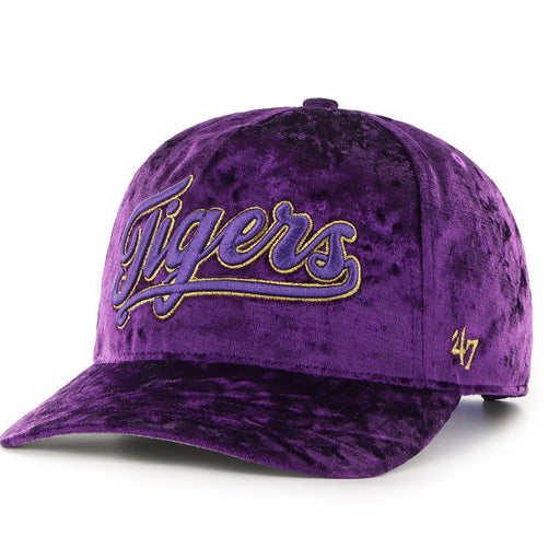 LSU Tigers 47 Brand Tigers Script Velvet 47 Hitch Five-Panel Hat - Purple