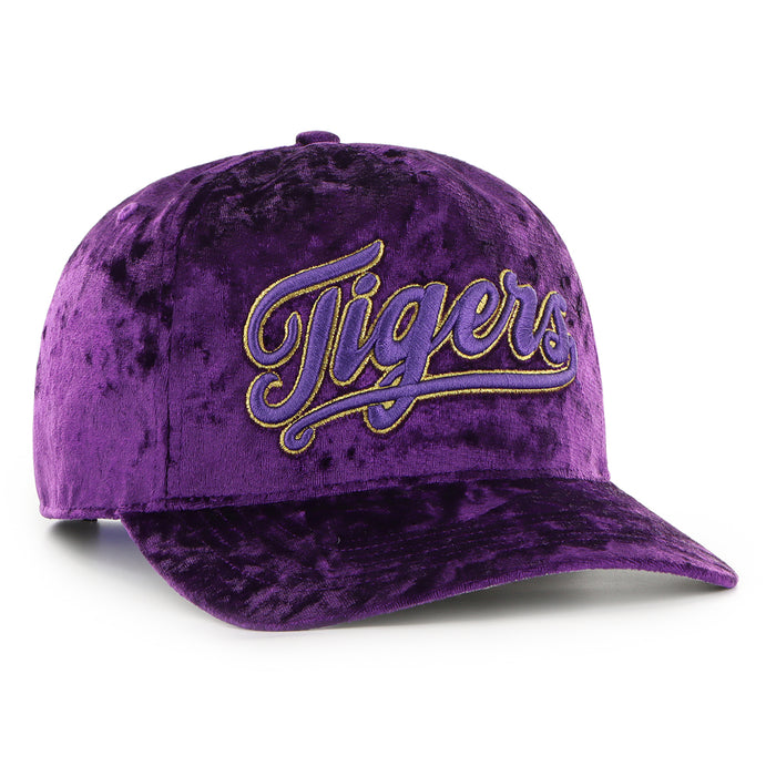 LSU Tigers 47 Brand Tigers Script Velvet 47 Hitch Five-Panel Hat - Purple