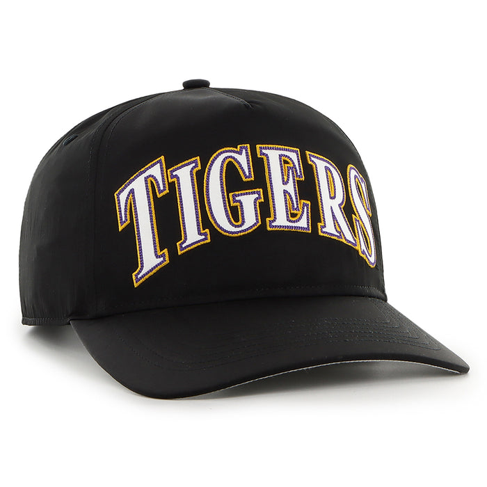 LSU Tigers 47 Brand Warm Up Hitch Lightweight Performance Five-Panel Hat - Black