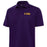 LSU Tigers Antigua Apparel Valid Texture Performance Polo - Purple