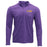 LSU Tigers Antigua Determined Performance 1/4 Zip Pullover - Purple