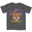 LSU Tigers Beanie Mike Mascot Arch Garment Dyed T-Shirt - Pepper