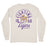 LSU Tigers Beanie Mike Mascot Overlay Garment Dyed Long Sleeve T-Shirt - Ivory