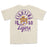 LSU Tigers Beanie Mike Mascot Overlay Garment Dyed T-Shirt - Ivory