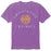 LSU Tigers Camp David Tiger Arch Lifeguard Burnout T-Shirt - Purple