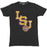 LSU Tigers Camp David Vintage Wash LSU Step Go To T-Shirt - Black