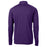 LSU Tigers Cutter & Buck Adapt Eco Knit Stretch Quarter Zip Pullover - Purple