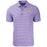 LSU Tigers Cutter & Buck Forge Eco Stripe Stretch Polo - Purple