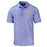 LSU Tigers Cutter & Buck Pike Constellation Print Stretch Polo - Hyacinth