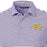 LSU Tigers Cutter & Buck Silhouette Virtue Eco Pique Stripe Recycled Polo - Purple