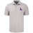 LSU Tigers Cutter & Buck Vault L Forge Fine Line Stripe Stretch Polo - Polished / White