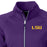 LSU Tigers Cutter & Buck Women's Adapt Eco Knit Stretch Half Zip Pullover - Purple