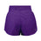 LSU Tigers Hype & Vice High Waist Women's Boxer Performance Shorts - Purple