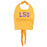 LSU Tigers Hype & Vice Tailgate Halter Crop Top - Gold