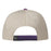 LSU Tigers Image One Beanie Mike Groovy Five Panel Snapback Twill Corduroy Hat - Ivory / Purple