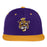 LSU Tigers Image One Beanie Mike Two-Tone Snapback Hat - Purple / Gold