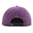 LSU Tigers Image One Round Vault Five Panel Snapback Corduroy Hat - Purple