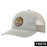 LSU Tigers Image One Round Vault Youth Mesh Trucker Hat - Light Grey