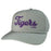 LSU Tigers Legacy Script Performance Caddy Rope Hat - Grey