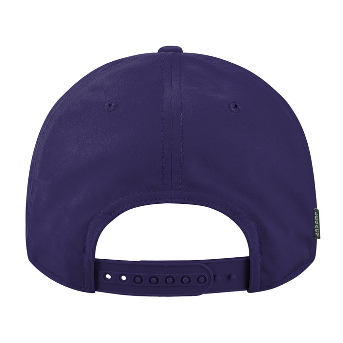 LSU Tigers Legacy Script Performance Caddy Rope Hat - Purple