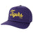 LSU Tigers Legacy Script Performance Caddy Rope Hat - Purple