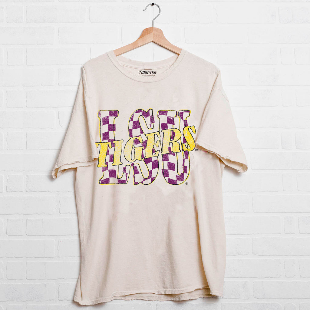 LSU Tigers Livy Lu Rolling Stones Rock 'Em Tigers Oversized