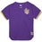 LSU Tigers Mitchell & Ness Beanie Mike Game Time Mesh Button Front Jersey - Purple