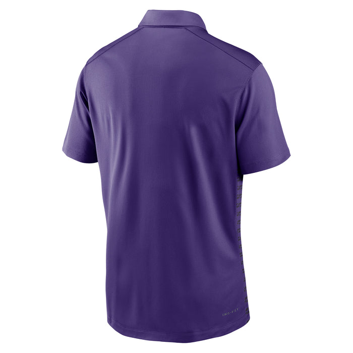 LSU Tigers Nike 2024 Early Season Coaches Sideline Performance Victory Polo - Purple