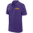 LSU Tigers Nike 2024 Sideline Lightweight Woven Performance Stretch Polo - Purple