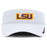 LSU Tigers Nike Ace 2024 On-Field Dri-Fit Performance Adjustable Visor - White