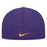 LSU Tigers Nike Authentic On-Field Team Issue Baseball Interlock Performance True Fitted Hat - Purple