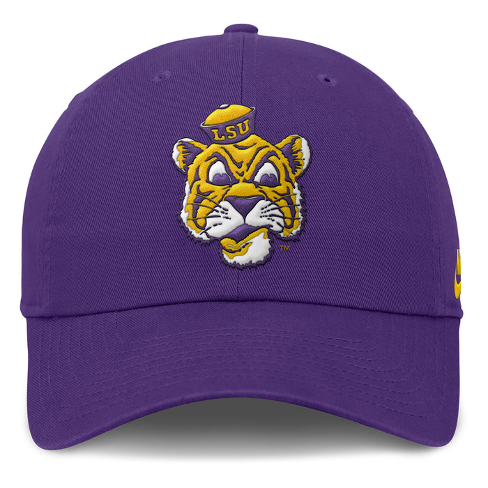 LSU Tigers Nike Beanie Mike Adjustable Club Hat - Purple