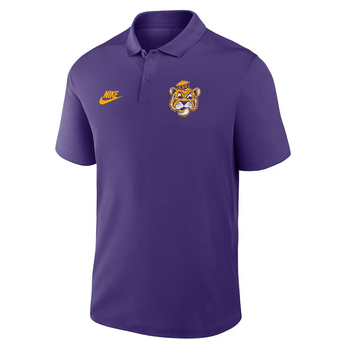 LSU Tigers Nike Beanie Mike Victory Performance Polo - Purple