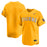 LSU Tigers Nike Full-Button Performance Replica Double-knit Mesh Baseball Jersey - Gold