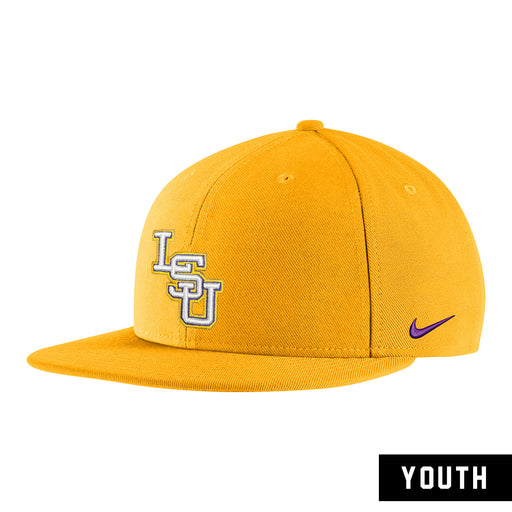 LSU Tigers Nike Interlock Pro Cap Youth Snapback Youth - Gold