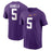 LSU Tigers Nike Jayden Daniels #5 Football Jersey Player T-Shirt - Purple