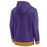 LSU Tigers Nike Legacy Retro Premium Applique Fleece Pullover Hoodie Sweatshirt - Purple