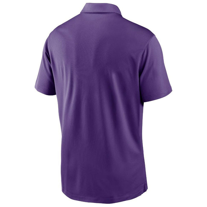 LSU Tigers Nike Lockup Franchise Performance Polo - Purple