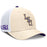 LSU Tigers Nike On-Field Baseball Interlock Primetime Rise Trucker Hat - Natural