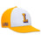 LSU Tigers Nike Pro Vault L Chenille Patch Flatbill Snapback Hat - White / Gold