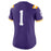 LSU Tigers Nike #1 Women's Team Replica Football Jersey – Purple