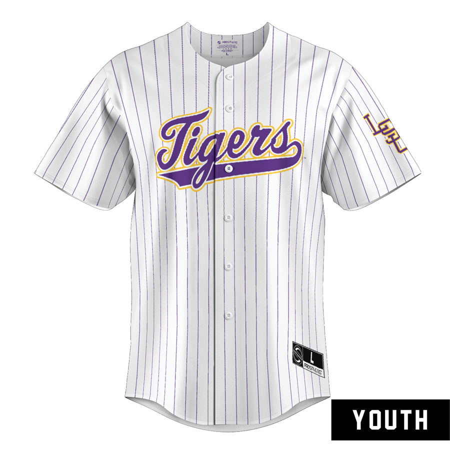 lsu baseball jersey youth