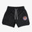 LSU Tigers SLAM Legacy Vault Premium Heavy Mesh Practice Shorts - Black