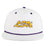 LSU Tigers The Game Lightweight Game Changer 5-Panel Rope Hat - White