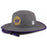 LSU Tigers The Game Retro Circle Boonie Performance Bucket Hat - Grey