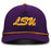 LSU Tigers The Game Script Neoprene Perforated Performance 5-Panel Rope Hat - Purple