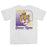 LSU Tigers Beanie Mike Throwback Lines Garment Dyed T-Shirt - White