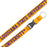 LSU Tigers Woven Text Detachable 3/4" Wide Lanyard