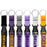 LSU Tigers Woven Text Detachable 3/4" Wide Lanyard