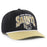 New Orleans Saints 47 Brand Palermo Two-Tone Five-Panel Rope 47 Hitch Hat - Black / Gold